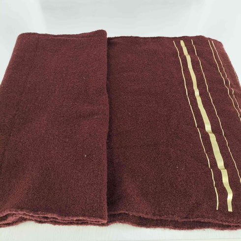 ヴィヴィアンウエストウッドマン Vivienne Westwood MAN オーブ刺繍 ストライププリント ウールアクリルナイロン スヌード レディース FREE