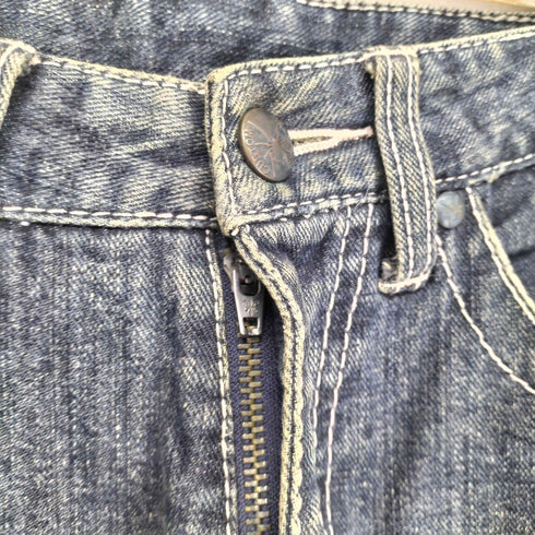 カスタムカルチャー CUSTOM CULTURE Y2K スパイダースパンコール スタッズデニムパンツ メンズ 44