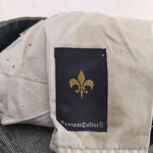 カスタムカルチャー CUSTOM CULTURE Y2K スパイダースパンコール スタッズデニムパンツ メンズ 44