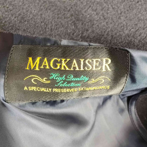 MAGKAISER pure cashmere カシミヤ100比翼ステンカラーコート メンズ 92A5