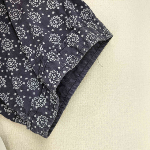 エンジニアードガーメンツ Engineered Garments コットン ペイズリー プルオーバー S/Sシャツ メンズ import:L