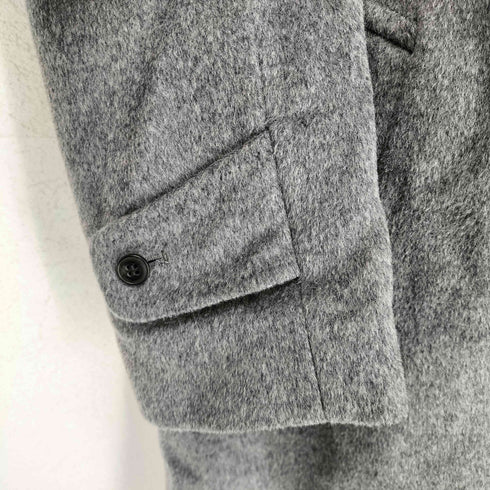 Elephant calw cashmere ドイツ製 比翼ステンカラーコート メンズ