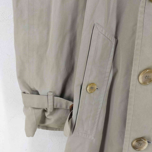 バーバリーズ BURBERRYS 80-90S イングランド製 裏地ノバチェック トレンチコート メンズ