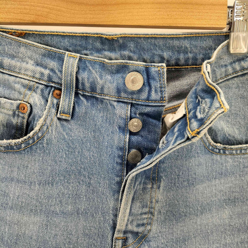 リーバイス Levis 501 ボタンフライストレートデニム レディース W24L30