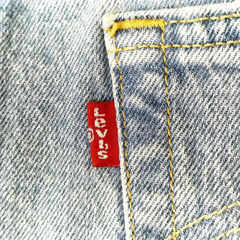 リーバイス Levis 501 ボタンフライストレートデニム レディース W24L30