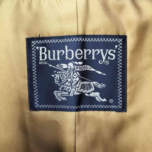 バーバリーズ BURBERRYS 90S 裏地ノバチェック ライナー付き ステンカラーコート メンズ