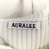 オーラリー AURALEE SUPER FINE WOOL RIB KNIT TURTLE NECK P/O レディース JPN:0