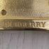 バーバリー BURBERRY ゴールドバックル レザーベルト メンズ