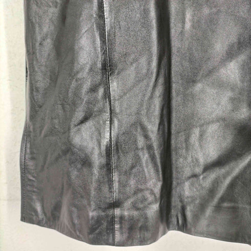 Louis Feraud lamb leather ラムナッパレザーコート レディース