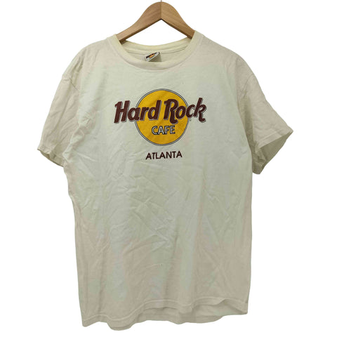 ハードロックカフェ Hard Rock Cafe 90-2000s USA製 ATLANTA アトランタ クルーネック Tシャツ メンズ import:M