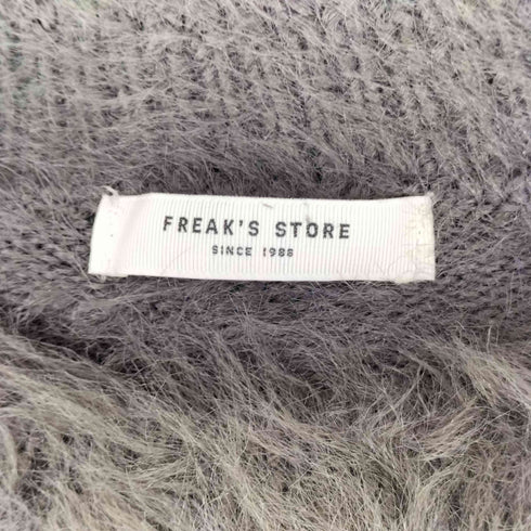 フリークスストア FREAKS STORE フェザーヤーン シャギー ニットプルオーバー レディース FREE
