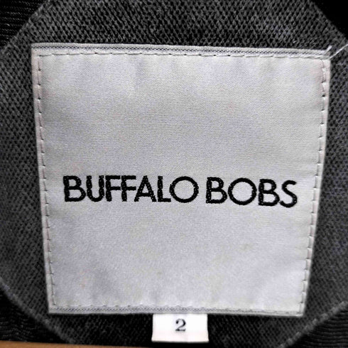 バッファローボブズ BUFFALO BOBS Y2K リブニット切替フェイクファージャケット メンズ 2