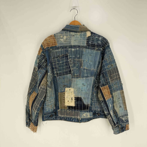ガイジンメイド GAIJIN MADE CUSTOM MADE BY GAIJIN LEVIS 刺し子 パッチワーク デニムジャケット 襤褸 メンズ