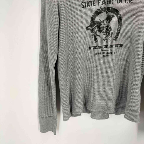 ポロバイラルフローレン Polo by RALPH LAUREN プリントサーマルL/Sカットソー メンズ import:M