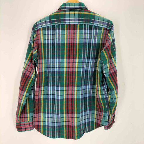 ポロバイラルフローレン Polo by RALPH LAUREN CLASSIC FIT ワンポケットL/Sチェックネルシャツ メンズ JPN:S