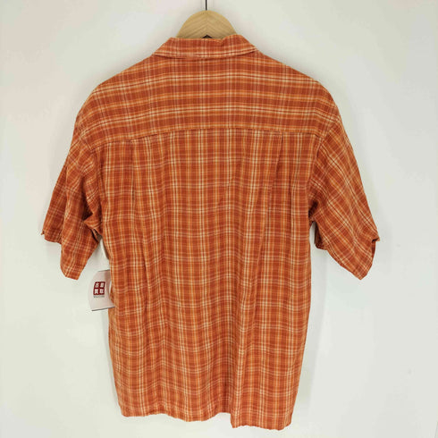 コロンビア Columbia 00S チェック柄 1ポケット S/S レギュラーカラーシャツ メンズ import:M