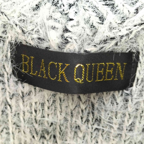BLACK QUEEN シャギーニットワンピース レディース FREE