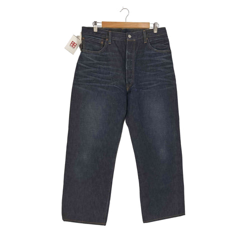 リーバイスヴィンテージクロージング Levis Vintage Clothing 1955モデル 501XX BIGE 赤耳 デニムパンツ ヒゲ ハチノス メンズ W36/L32