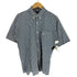 ステューシー Stussy 90S USA製 OLD 紺タグ チェック柄 ロゴ刺繍 S/S B.D シャツ メンズ import:L