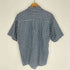 ステューシー Stussy 90S USA製 OLD 紺タグ チェック柄 ロゴ刺繍 S/S B.D シャツ メンズ import:L