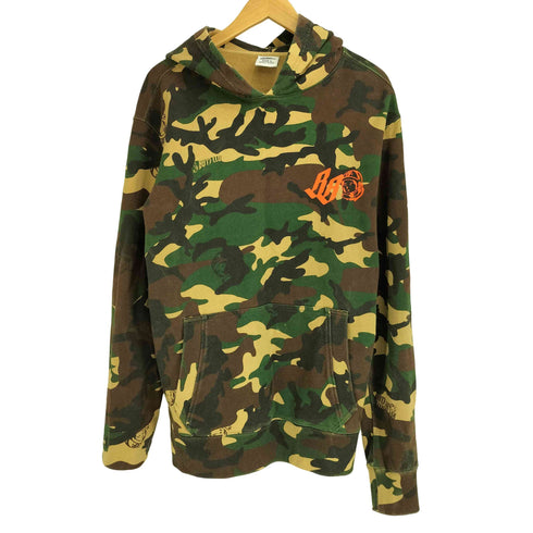ビリオネアボーイズクラブ Billionaire Boys Club 迷彩柄 プルオーバーパーカー メンズ import:L