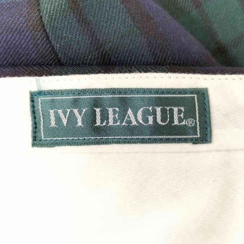 IVY LEAGUE ブラックウォッチ チェックスラックス メンズ