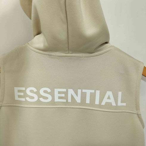 ダブルスタンダードクロージング DOUBLE STANDARD CLOTHING ESSENTIEL フーデッドノースリーブ ワンピース レディース JPN:38