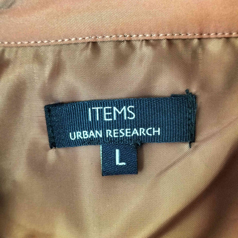 アイテムズ アーバンリサーチ ITEMS URBAN RESEARCH ナイロンシャンブレーハリントンジャケット メンズ JPN:L