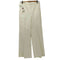 セオリー theory STRETCH CANVAS WIDE PANT ベイカーパンツ型 スラックス レディース JPN:0