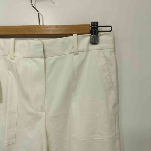 セオリー theory STRETCH CANVAS WIDE PANT ベイカーパンツ型 スラックス レディース JPN:0