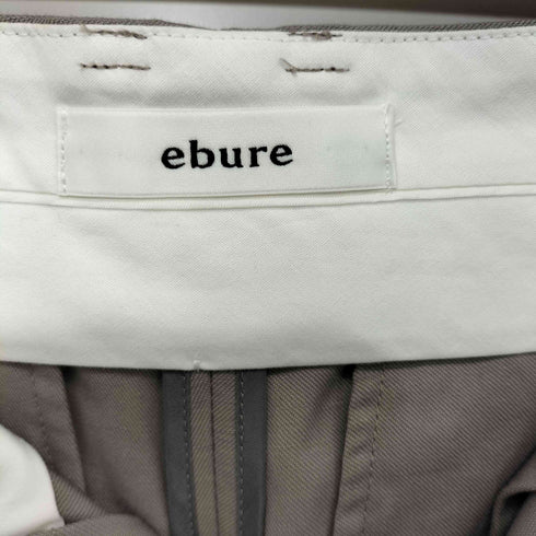 エブール ebure ボタニカルコットンリネン トラックパンツ レディース JPN:36