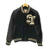 Vintage Stadium Jacket ビックワッペン刺繍 袖カウレザー切替 スタジャン メンズ import:M