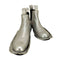 コムデギャルソン COMME des GARCONS 10aw Inside decoration インサイドデコレーション シルバー サイドゴアブーツ レディース 23 1/2