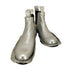 コムデギャルソン COMME des GARCONS 10aw Inside decoration インサイドデコレーション シルバー サイドゴアブーツ レディース 23 1/2