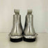 コムデギャルソン COMME des GARCONS 10aw Inside decoration インサイドデコレーション シルバー サイドゴアブーツ レディース 23 1/2