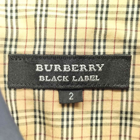 バーバリーブラックレーベル BURBERRY BLACK LABEL ノバチェック シャツジャケット メンズ 2