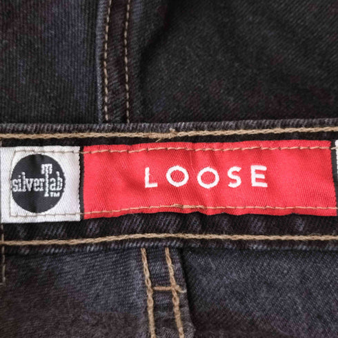リーバイス Levis 90S USA製 SILVER TAB LOOSE FIT STUDENT ジップフライデニムパンツ メンズ 28/30