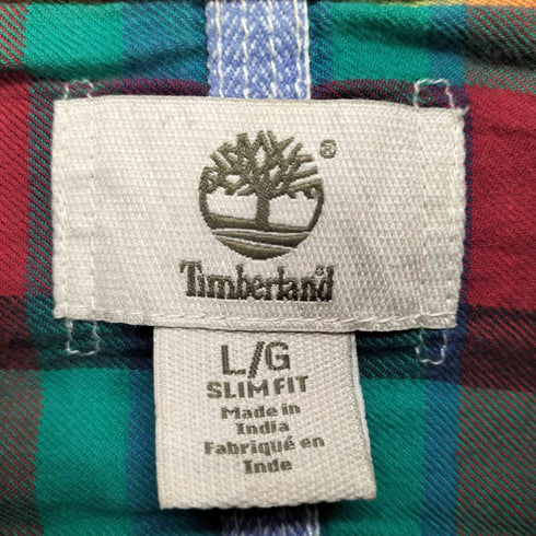 ティンバーランド Timberland サマーフランネルシャツ メンズ L