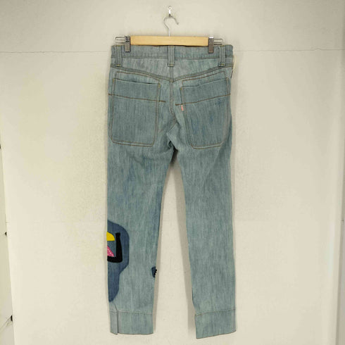 ネネット Ne-net 精霊 パッチワーク デニムパンツ メンズ 2