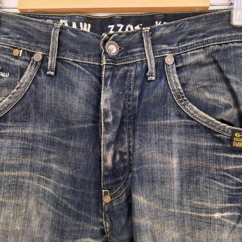 ジースターロー G-STAR RAW 3301 KBWG100 ボタンフライ ストレートデニムパンツ メンズ 32