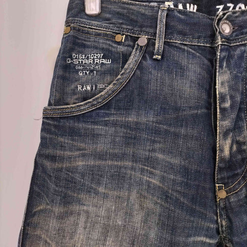 ジースターロー G-STAR RAW 3301 KBWG100 ボタンフライ ストレートデニムパンツ メンズ 32