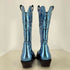 ガニー Ganni MID SHAFT EMBROIDERED BOOT レディース JPN:38
