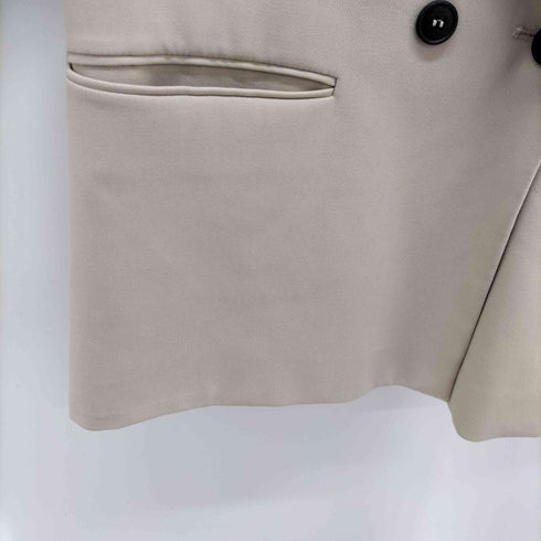 ザラ ZARA ピークドラペル ダブルブレスト テーラードジャケット レディース import:M