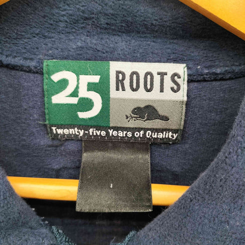 ルーツ Roots ロゴ刺繍 ハーフジップ プルオーバー スウェット メンズ