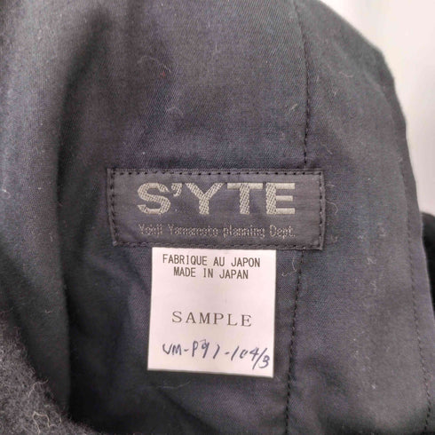 サイトバイヨウジヤマモト syte by Yohji Yamamoto ウールサルエルパンツ メンズ