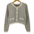 イング INGNI 25aw フェザーツイードニットカーディガン レディース JPN:M