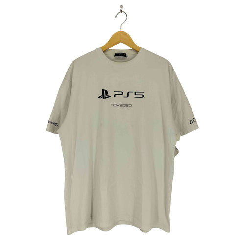 バレンシアガ BALENCIAGA ロゴプリントオーバーサイズTシャツ メンズ S