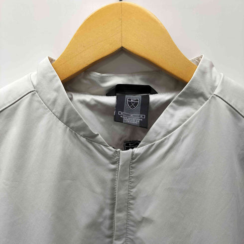 ナイキゴルフ NIKE GOLF 00S 03AW スウッシュロゴ 刺繍 ハーフジップ ポリ プルオーバー メンズ import:M