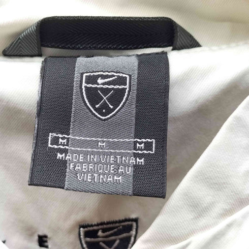 ナイキゴルフ NIKE GOLF 00S 03AW スウッシュロゴ 刺繍 ハーフジップ ポリ プルオーバー メンズ import:M