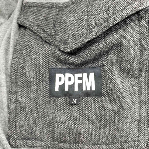 ピーピーエフエム PPFM 00s Y2K ボア フーデッド ダウンジャケット メンズ JPN:M